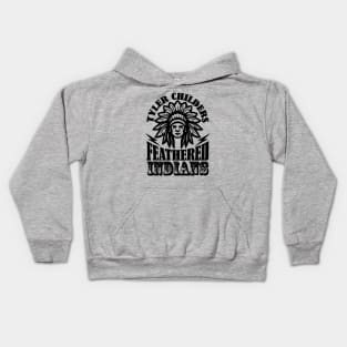 Tyler Childers Feathered Indians Kids Hoodie